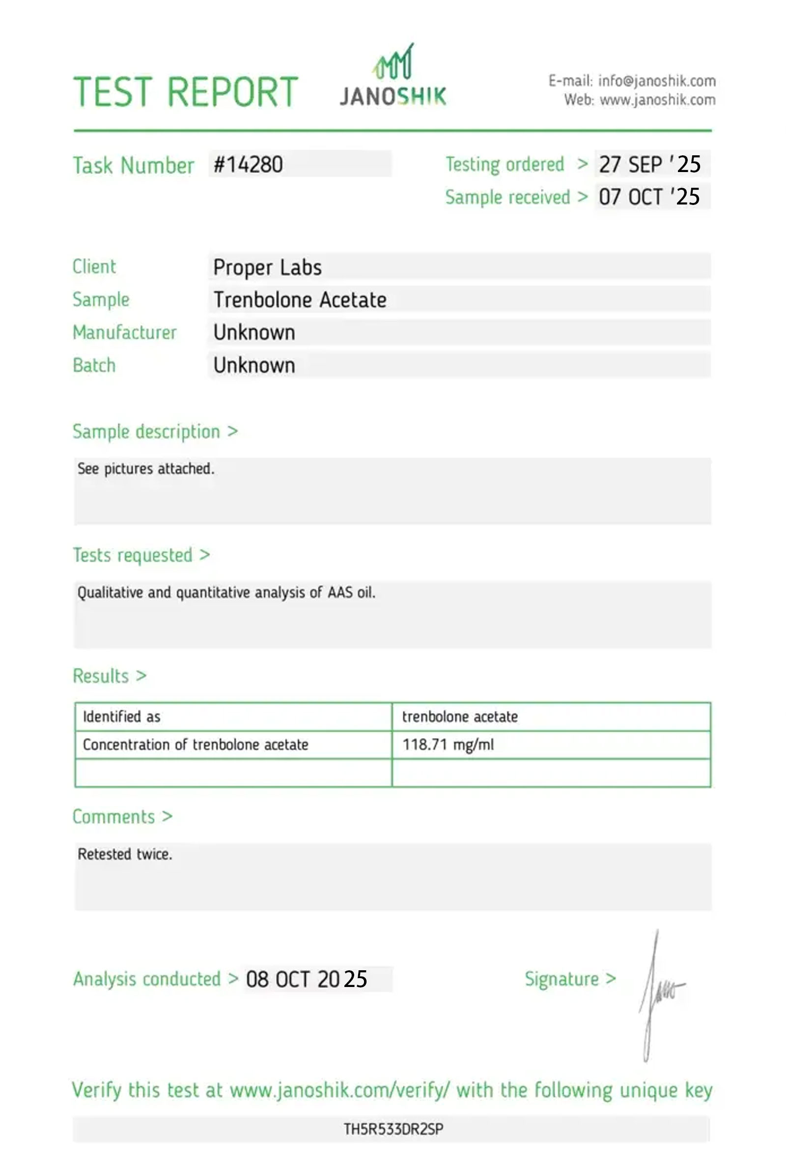Tren A100
