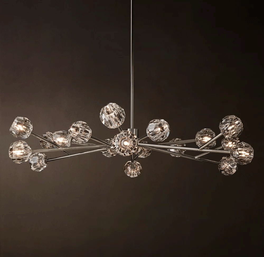 Boule Round Chandelier Dia. 24