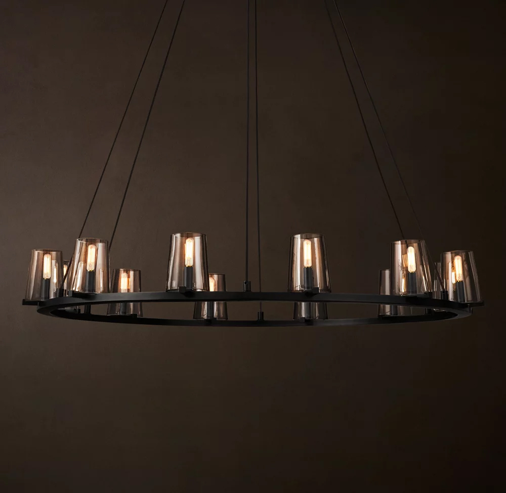 Pauillac Round Chandelier Dia. 36