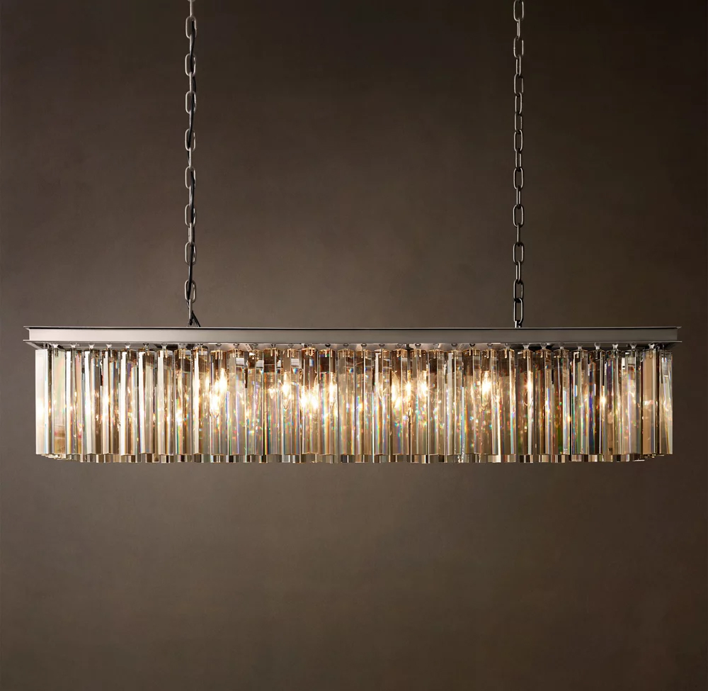 Rhys Rectangular Chandelier L49