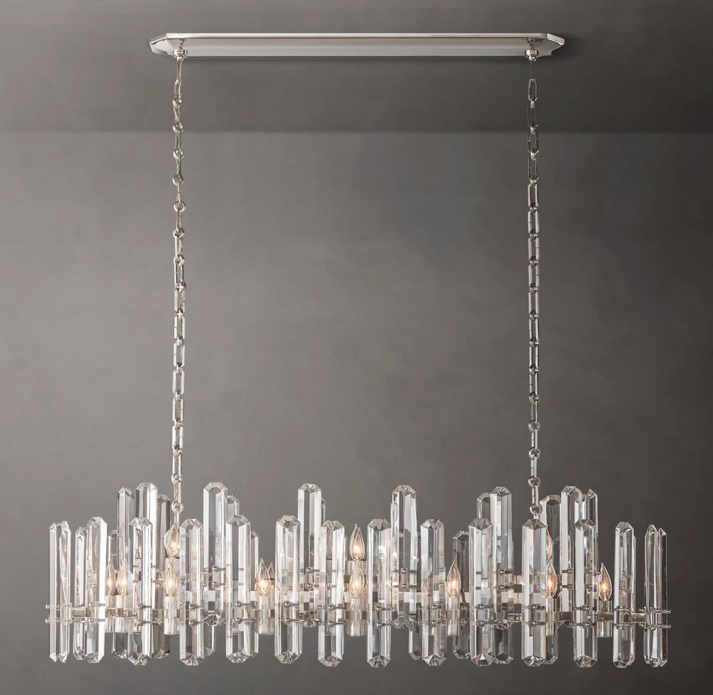 Bonnington Rectangular Chandelier L54