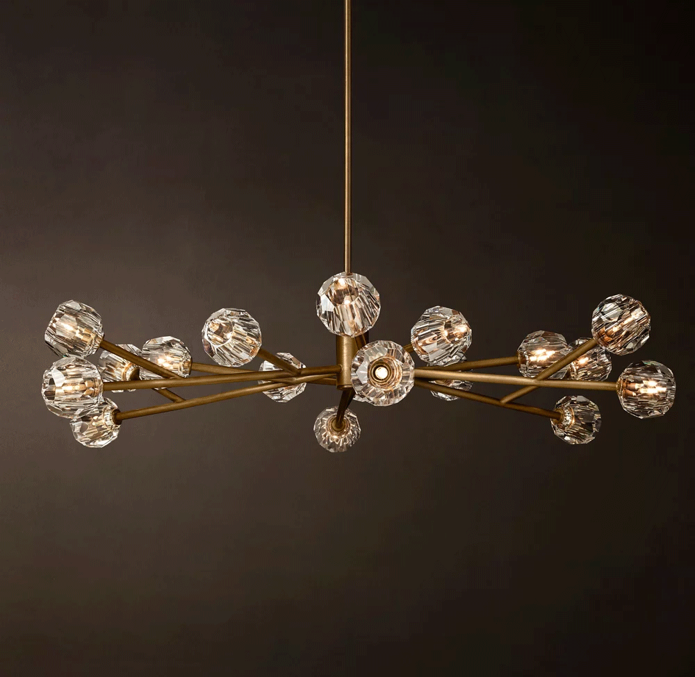 Boule Round Chandelier Dia. 24