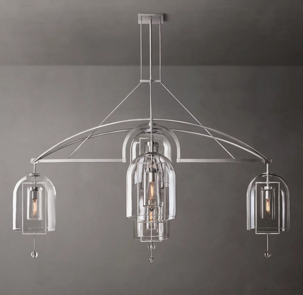 Fulcrum Grand Round Chandelier Dia. 61