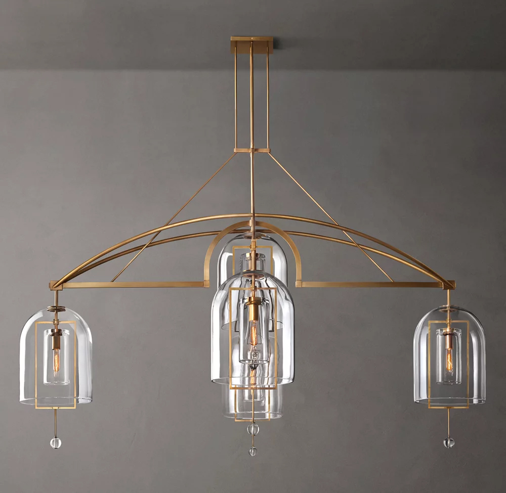 Fulcrum Grand Round Chandelier Dia. 61