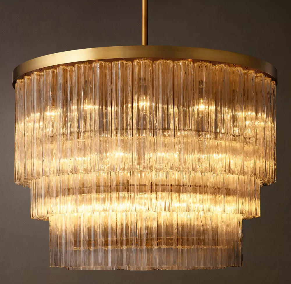 Cielo 3-Tier Round Chandelier Dia. 36