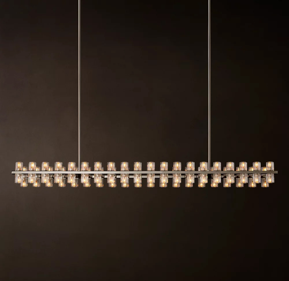 Arcachon Rectangular Chandelier L54