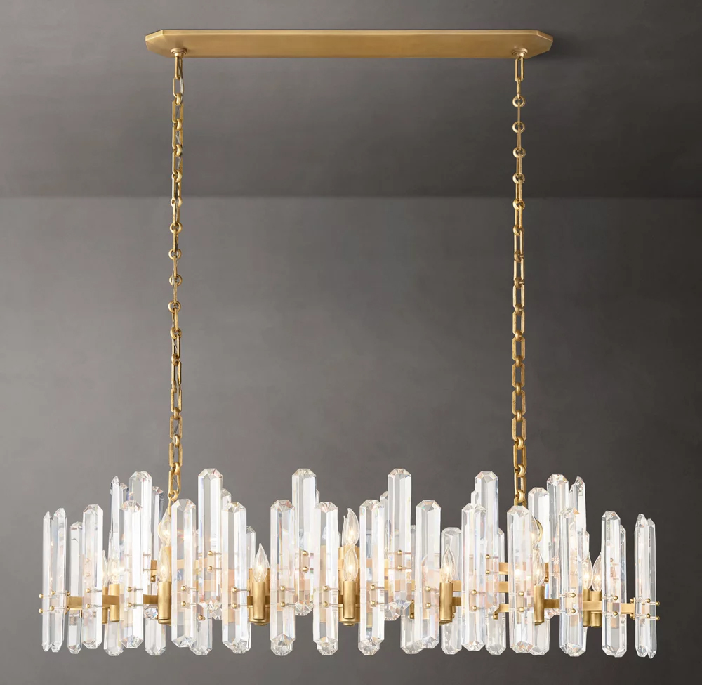 Bonnington Rectangular Chandelier L54
