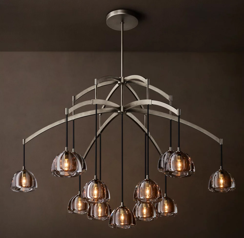 Hemisphere Round Chandelier Dia. 36