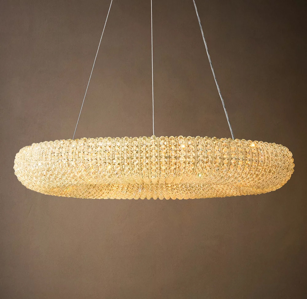 Crystal Halo Ring Chandelier Dia. 59