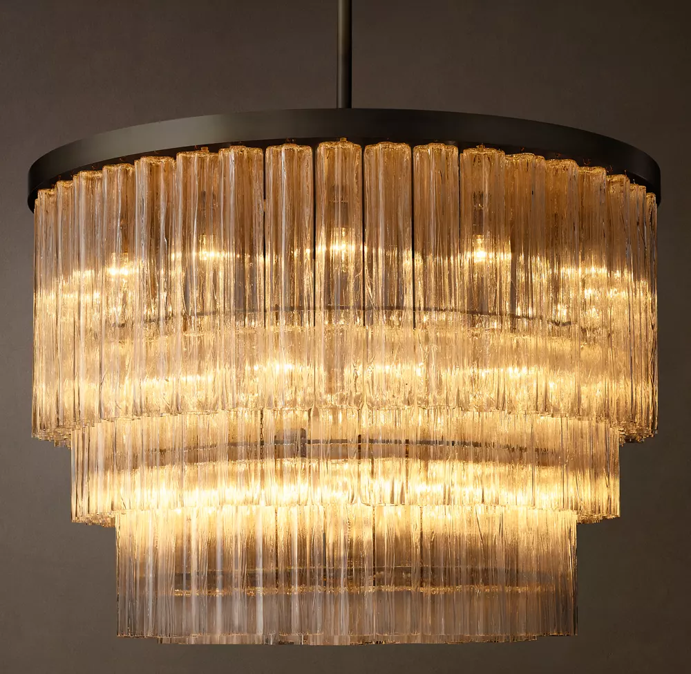 Cielo 3-Tier Round Chandelier Dia. 36