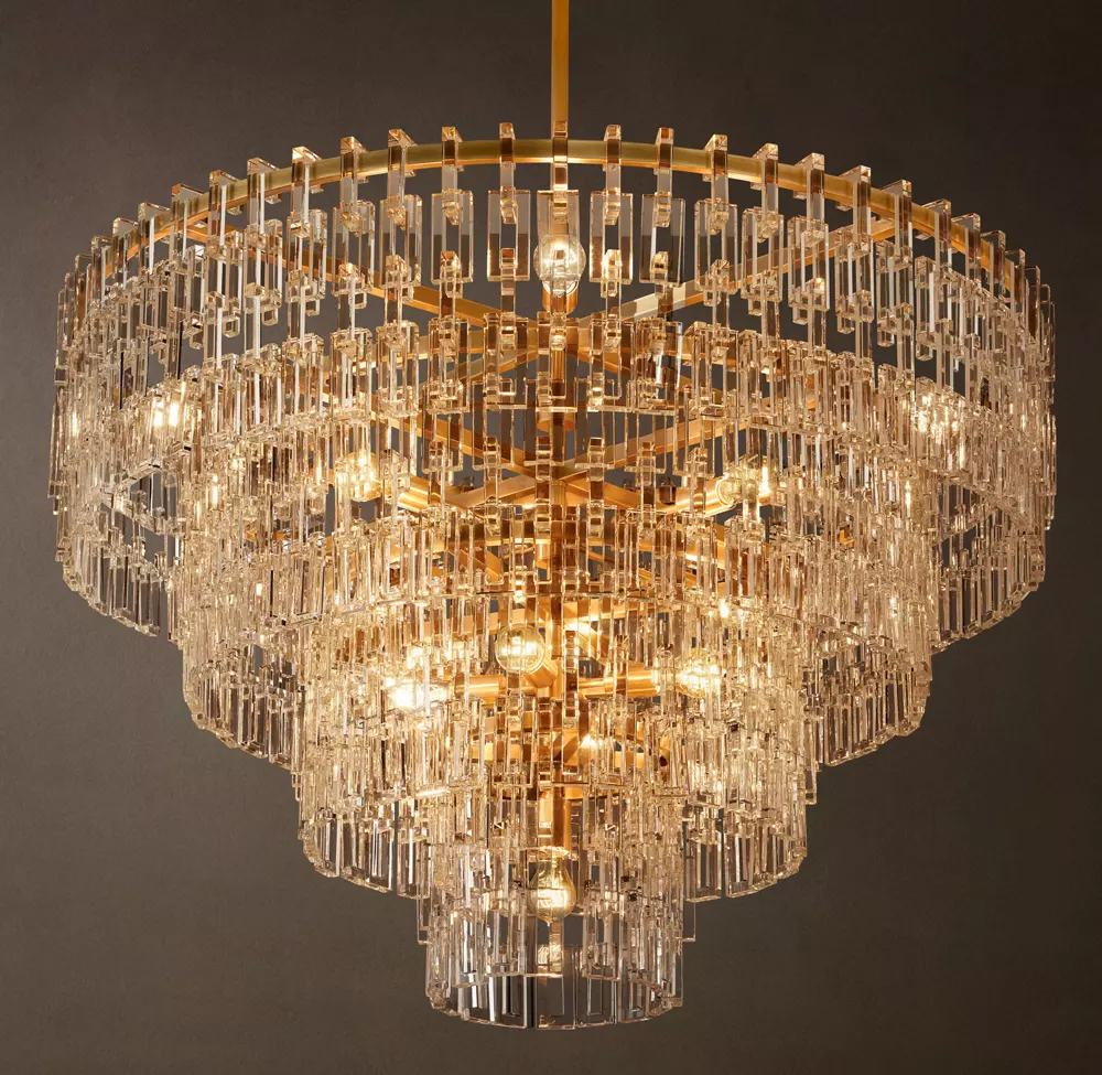 Marignan 3-Tier Round Chandelier Dia. 36