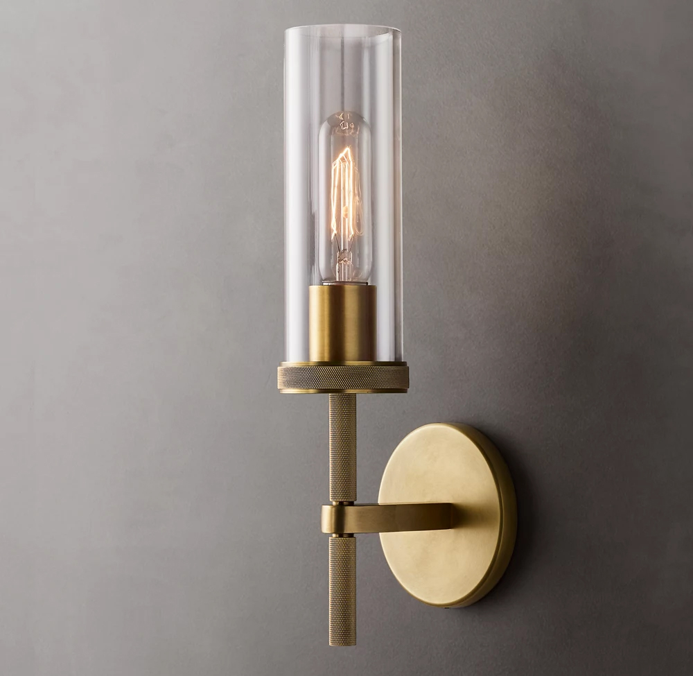 Lambeth Knurled Wall Sconce H14