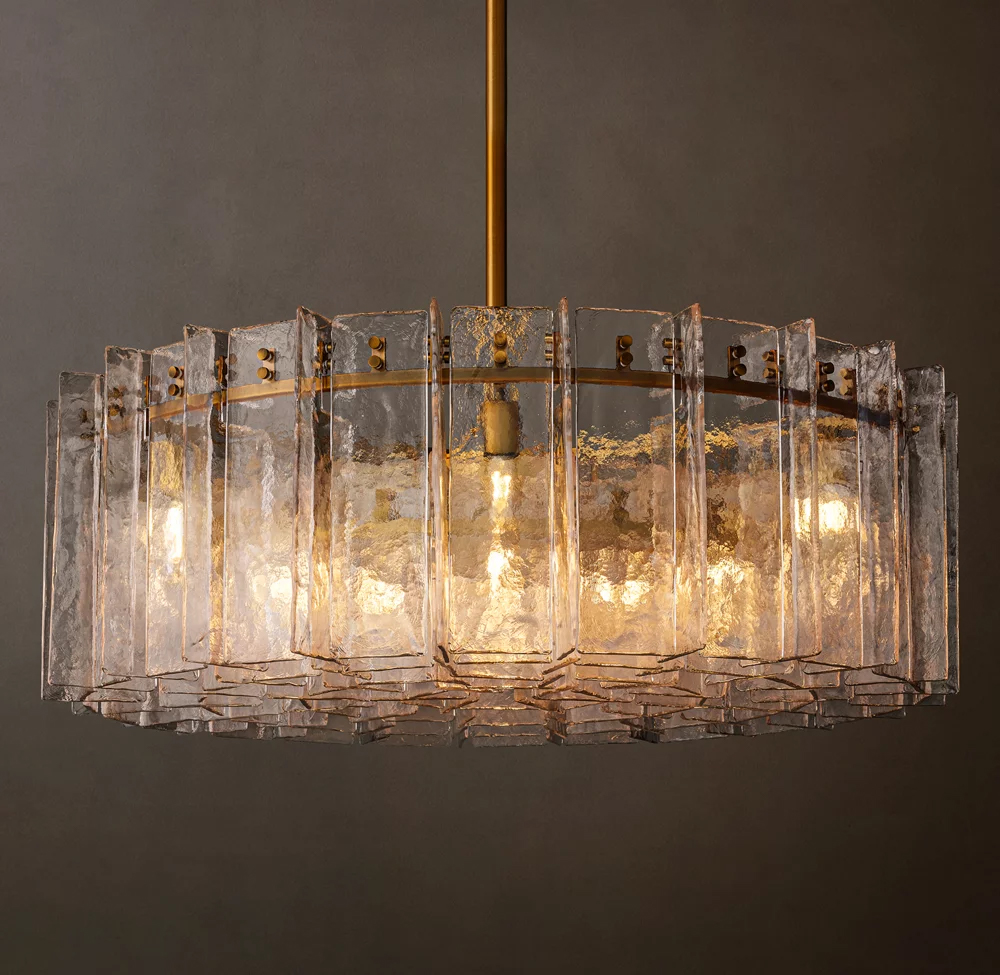 Lattice Round Chandelier Dia. 37