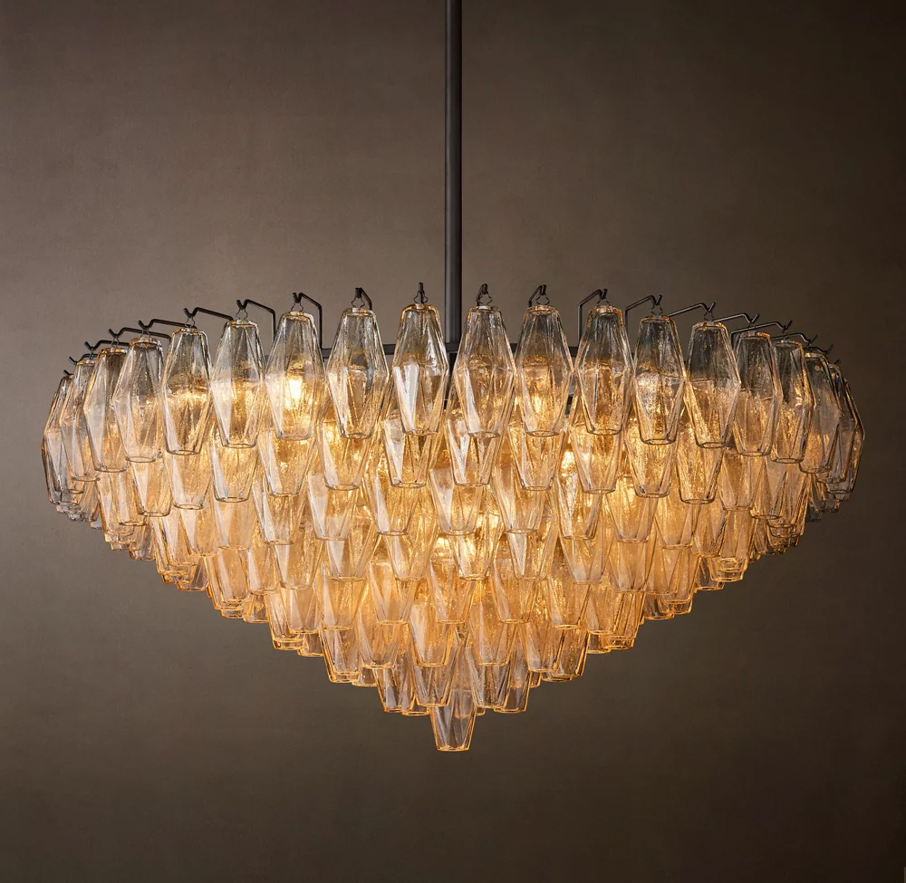 Chiara Tiered Round Chandelier Dia. 37