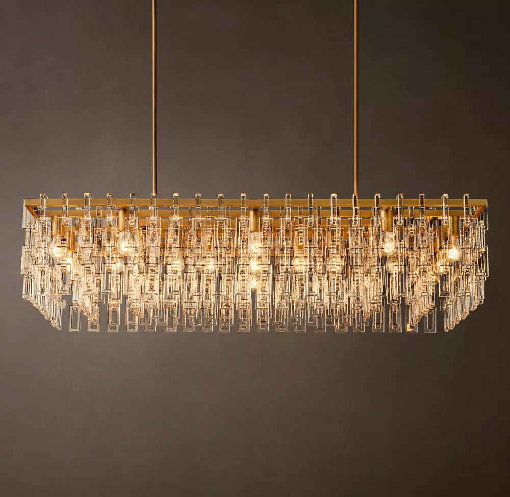 Marignan Rectangular Chandelier L60