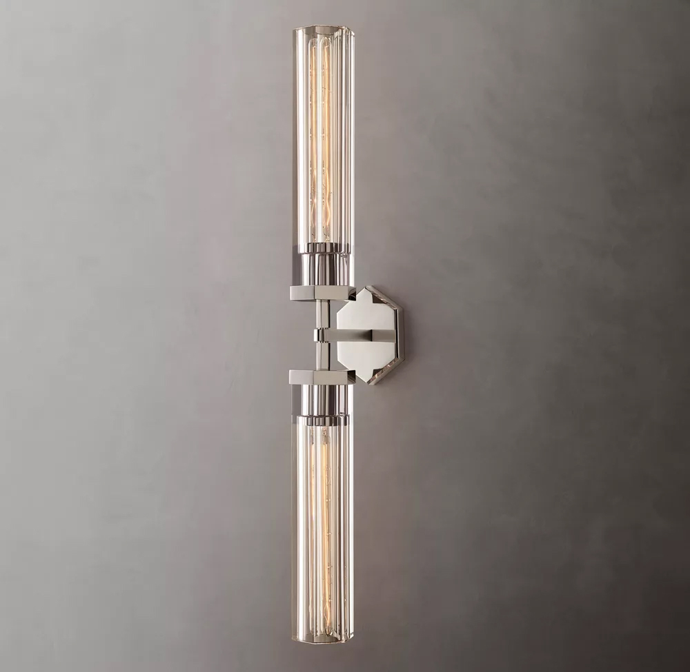 Lambeth Hexagonal Linear Sconce H20