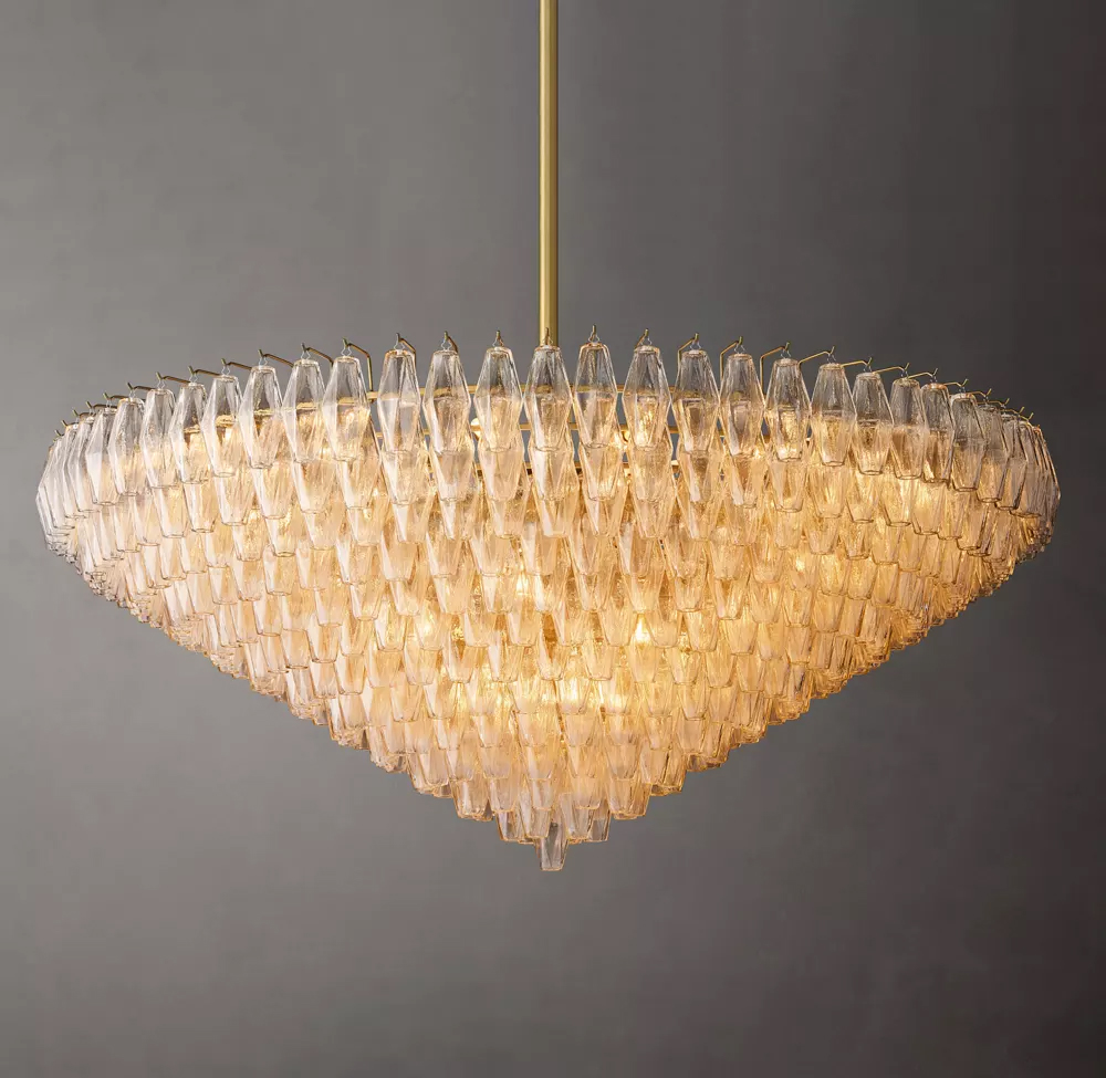 Chiara Tiered Round Chandelier Dia. 37