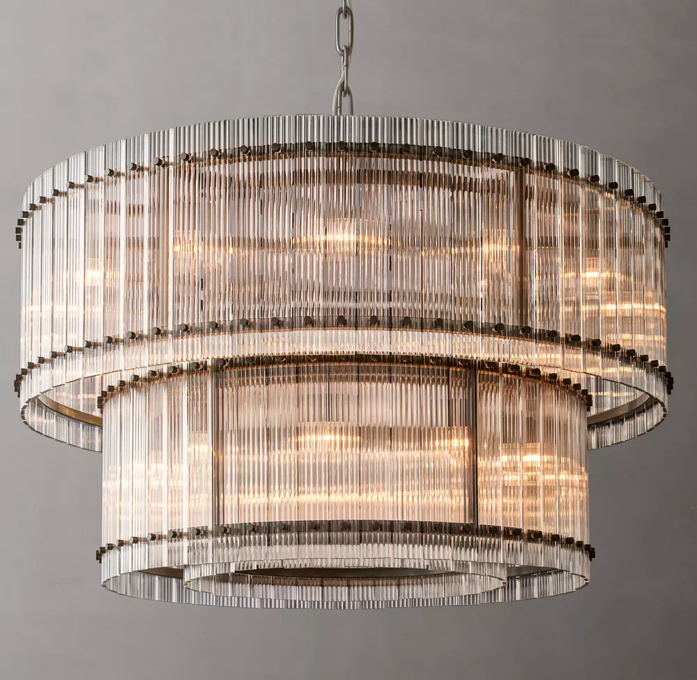 San Marco 2-Tier Round Chandelier Dia. 60