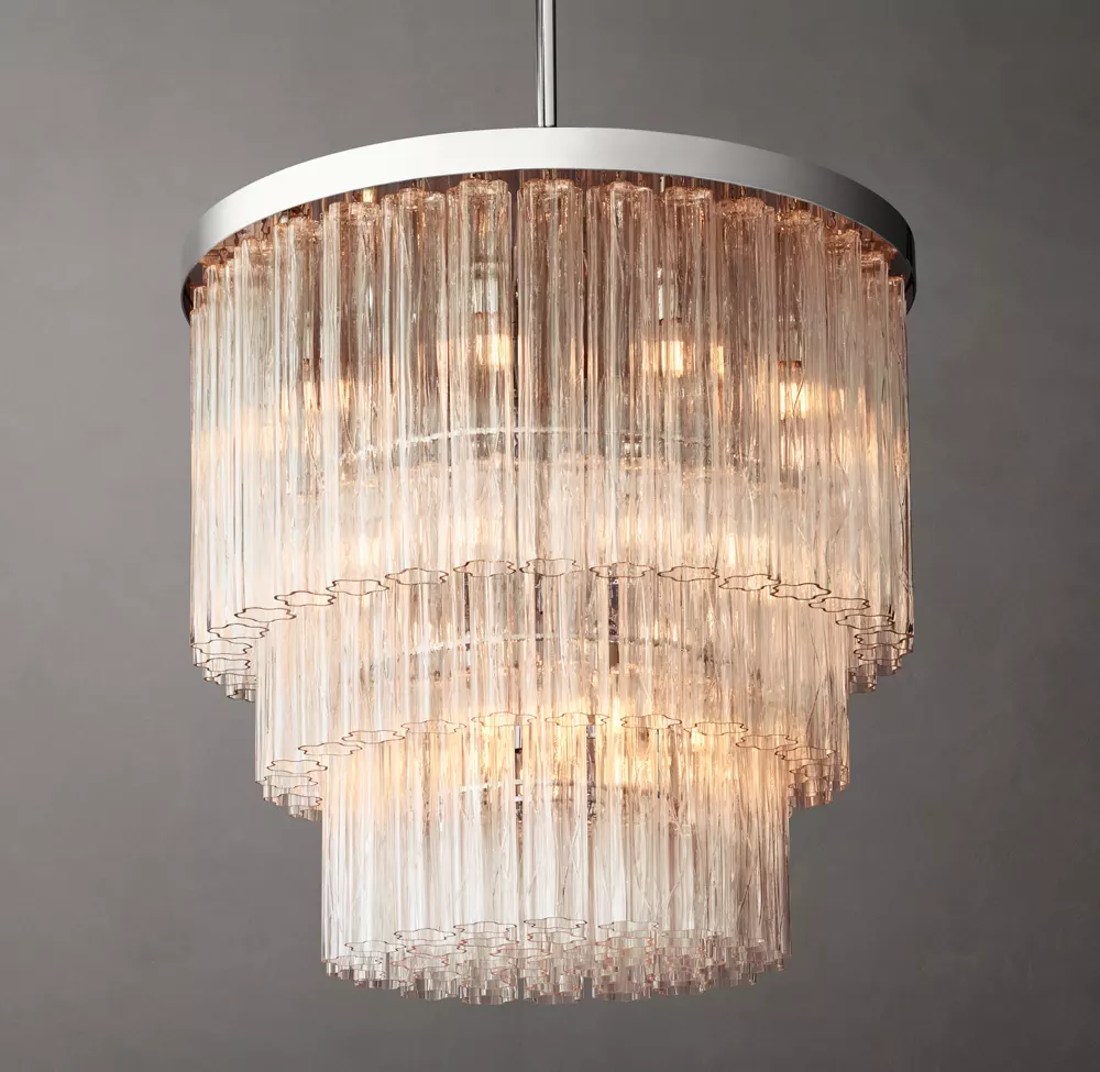 Cielo 3-Tier Round Chandelier Dia. 36