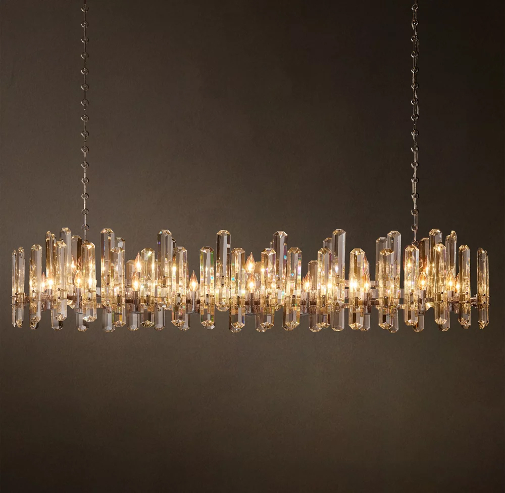 Bonnington Rectangular Chandelier L54
