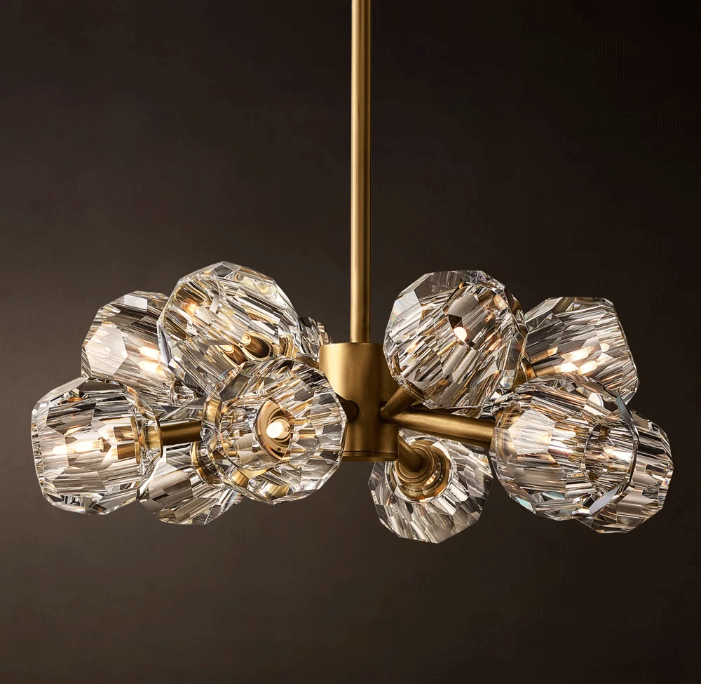 Boule Round Chandelier Dia. 24