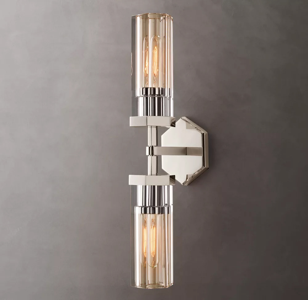 Lambeth Hexagonal Linear Sconce H20