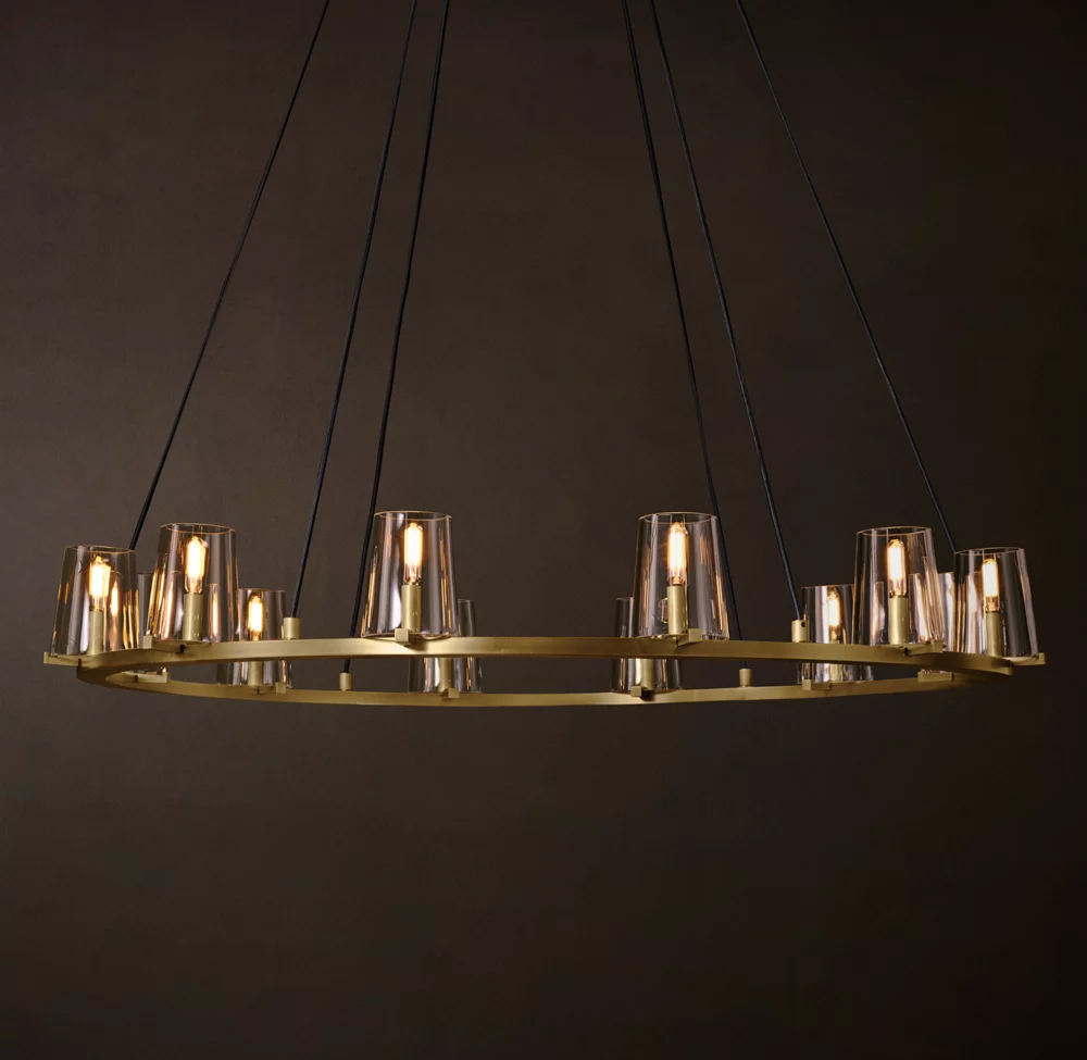 Pauillac Round Chandelier Dia. 36