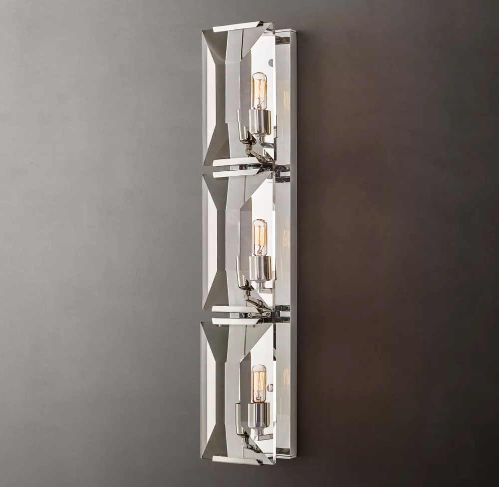 Harlow Crystal Wall Sconce H32