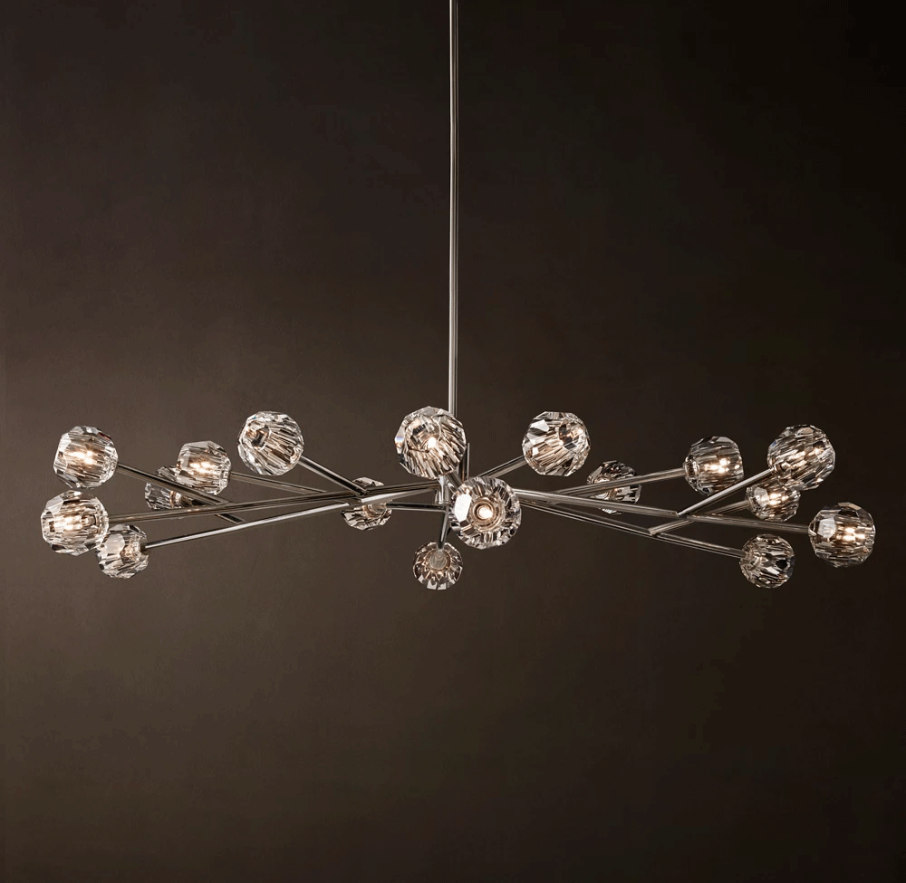 Boule Round Chandelier Dia. 24