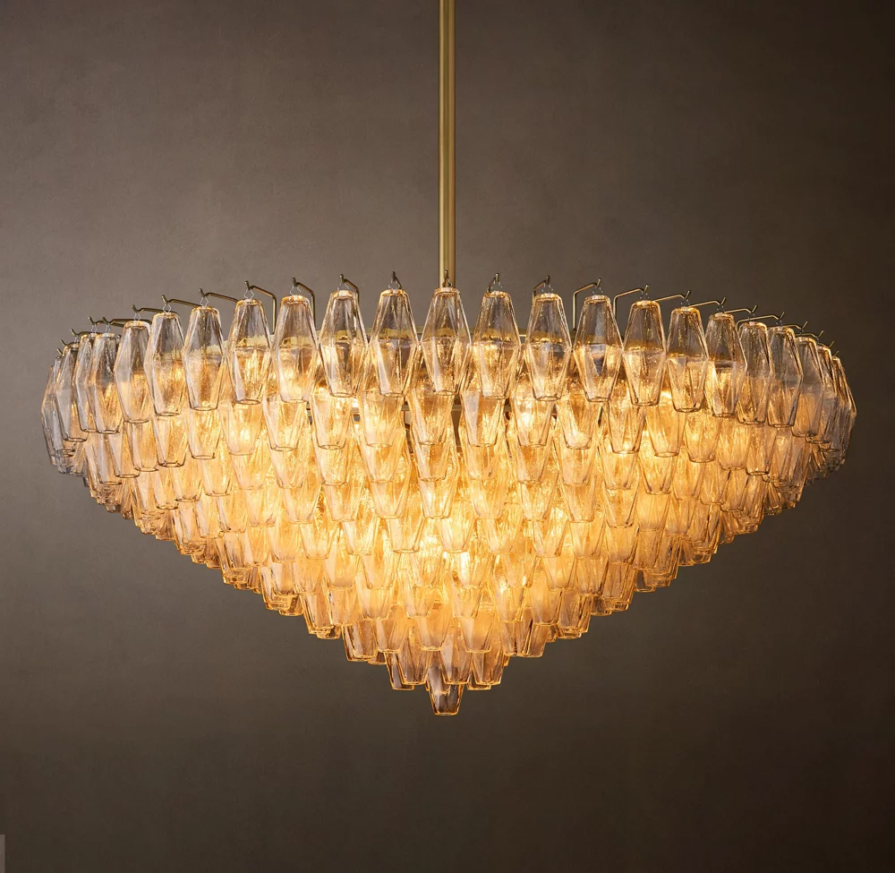 Chiara Tiered Round Chandelier Dia. 37