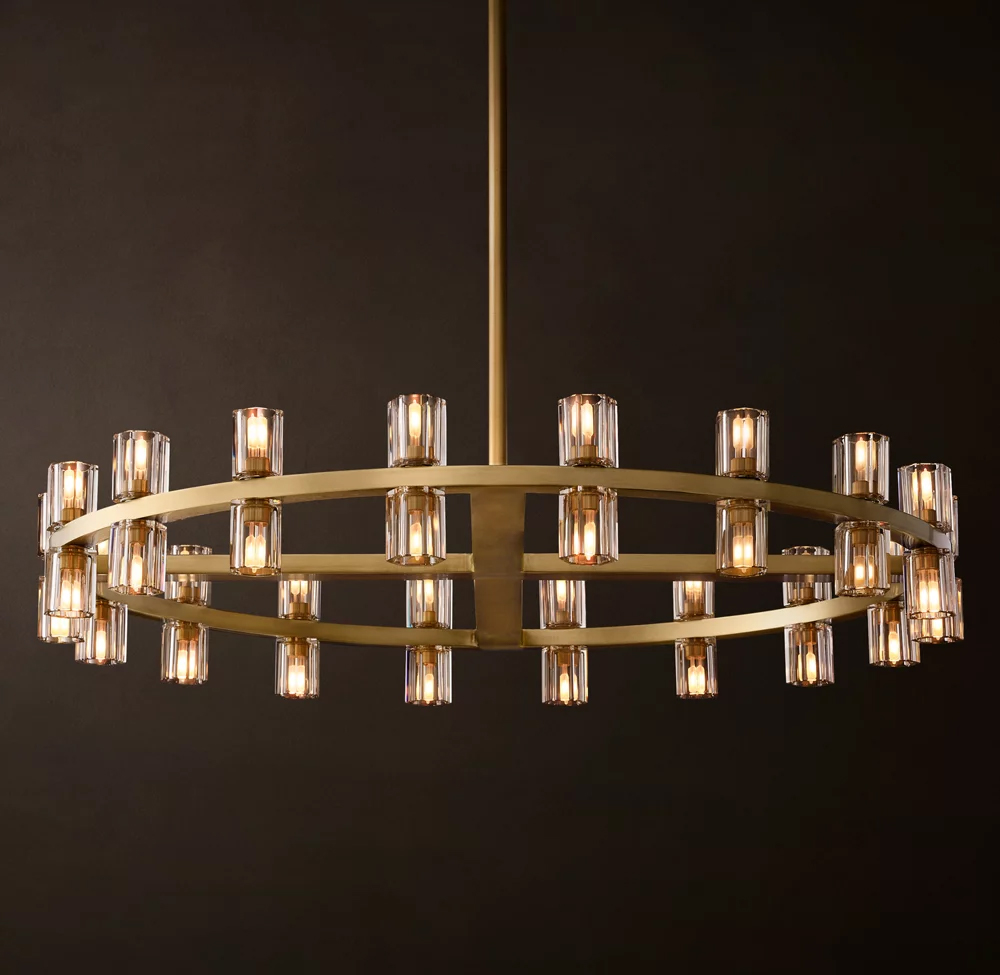 Arcachon Round Chandelier Dia. 36