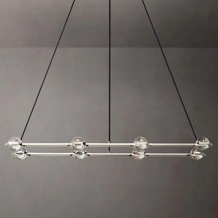 Éclatant Rectangular Chandelier L54