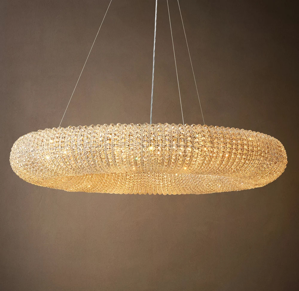 Crystal Halo Ring Chandelier Dia. 59