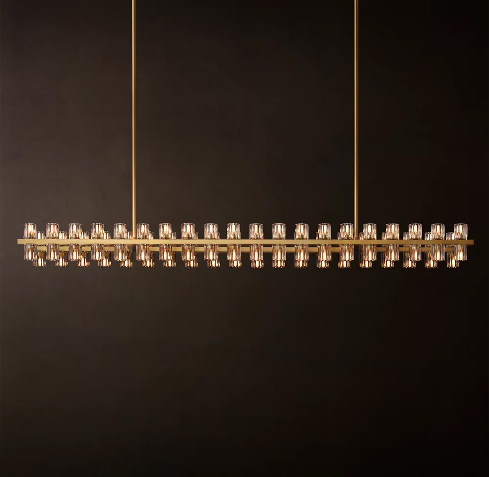 Arcachon Rectangular Chandelier L54