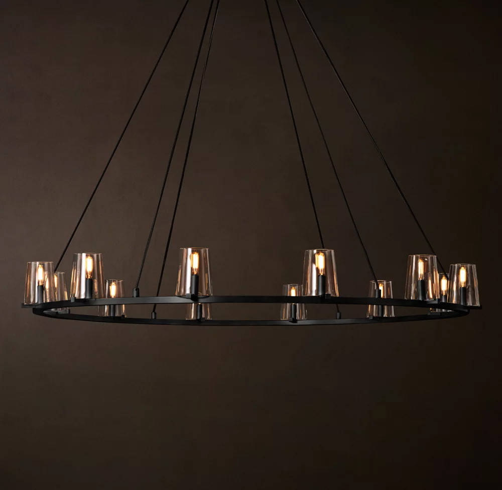 Pauillac Round Chandelier Dia. 36