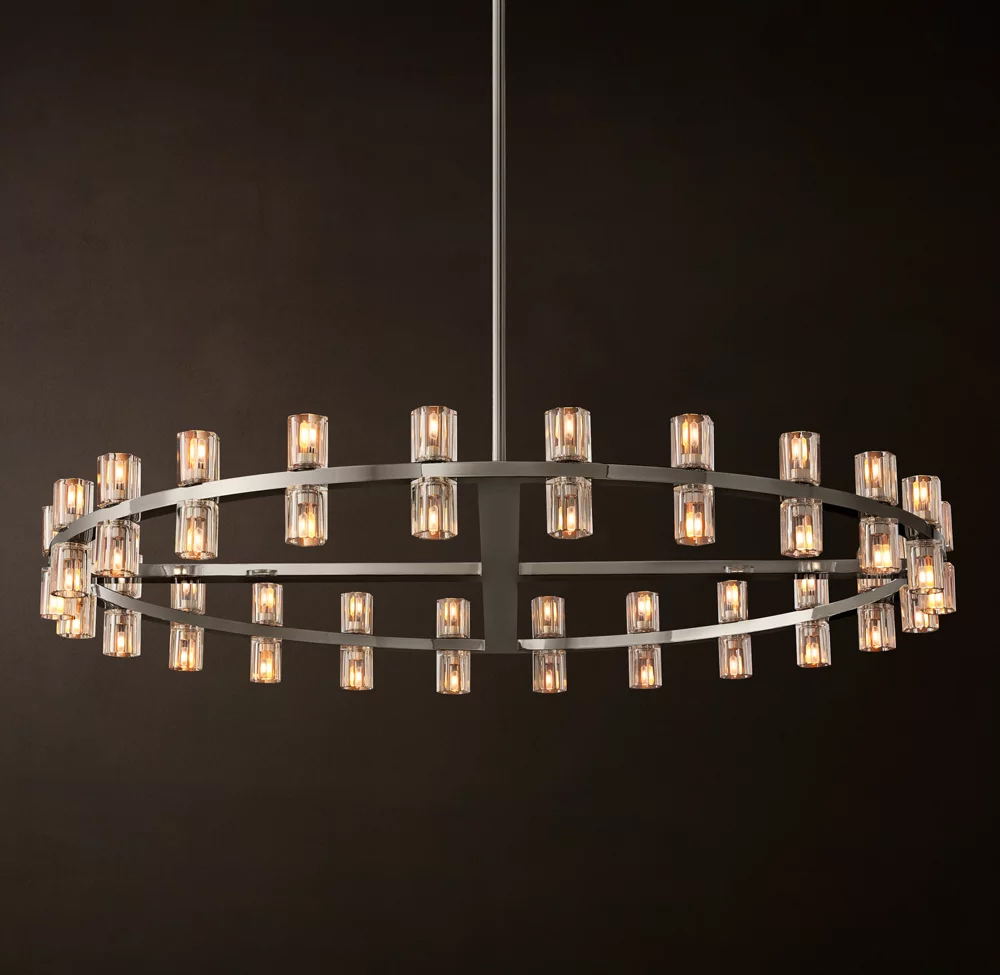 Arcachon Round Chandelier Dia. 36