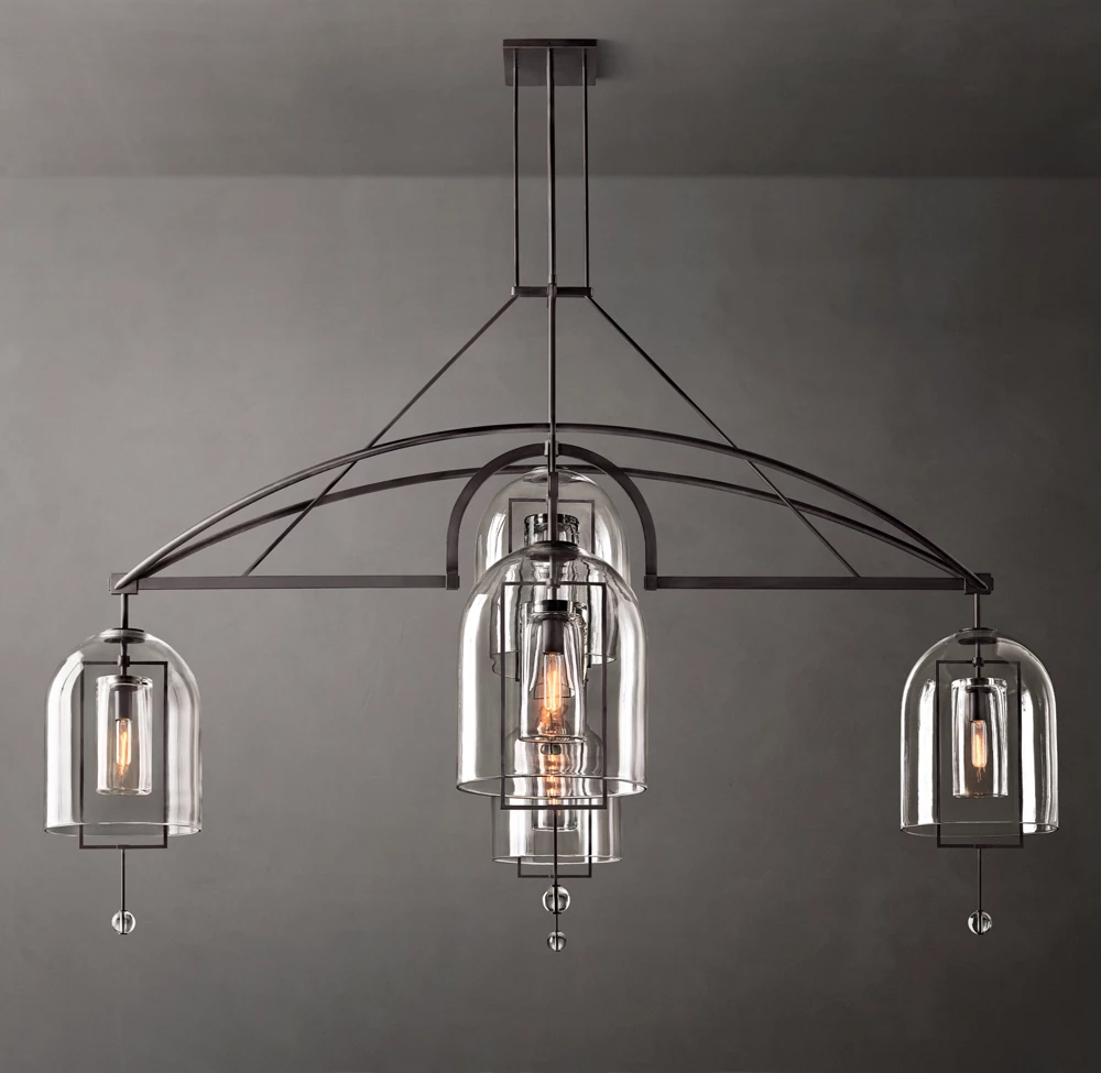 Fulcrum Grand Round Chandelier Dia. 61
