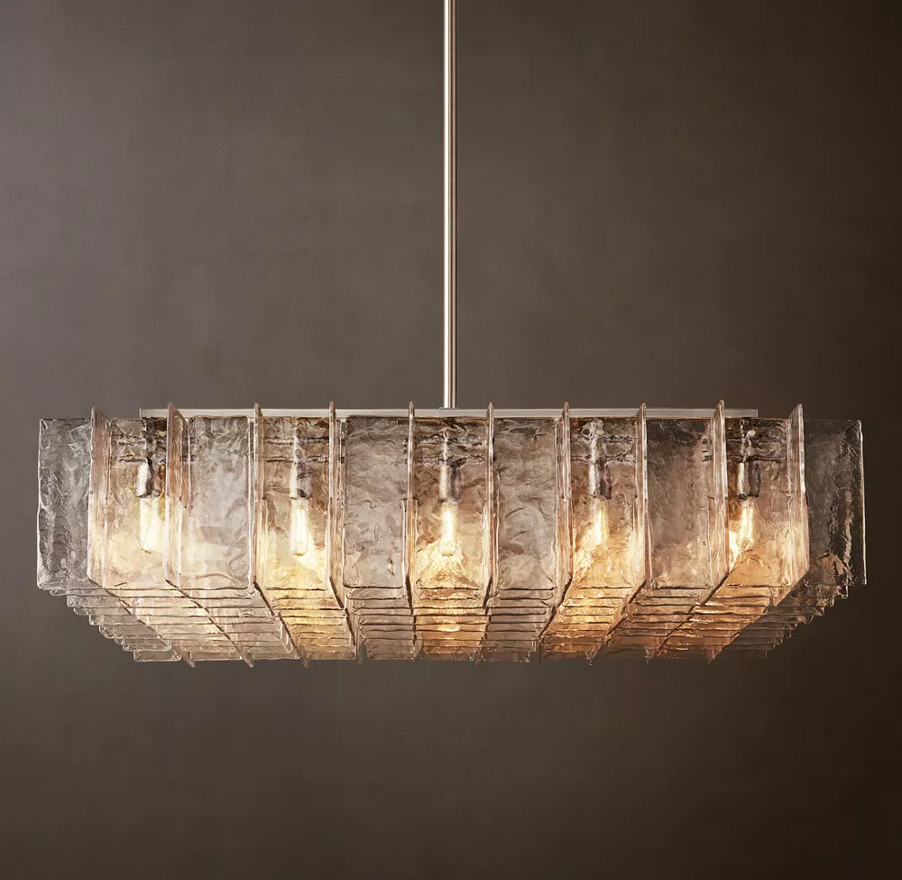 Rain Round Chandelier Dia. 18