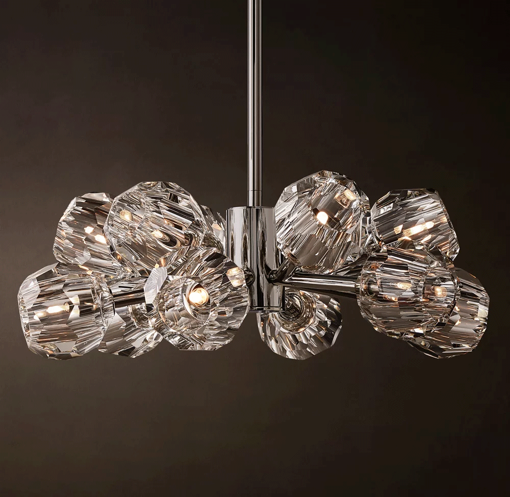 Boule Round Chandelier Dia. 24