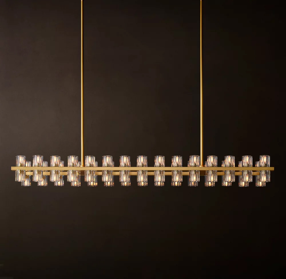 Arcachon Rectangular Chandelier L54