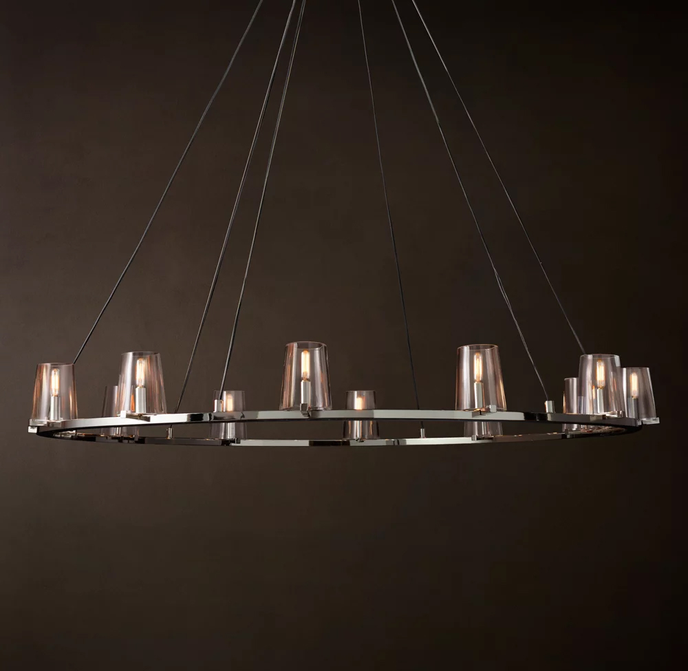 Pauillac Round Chandelier Dia. 36