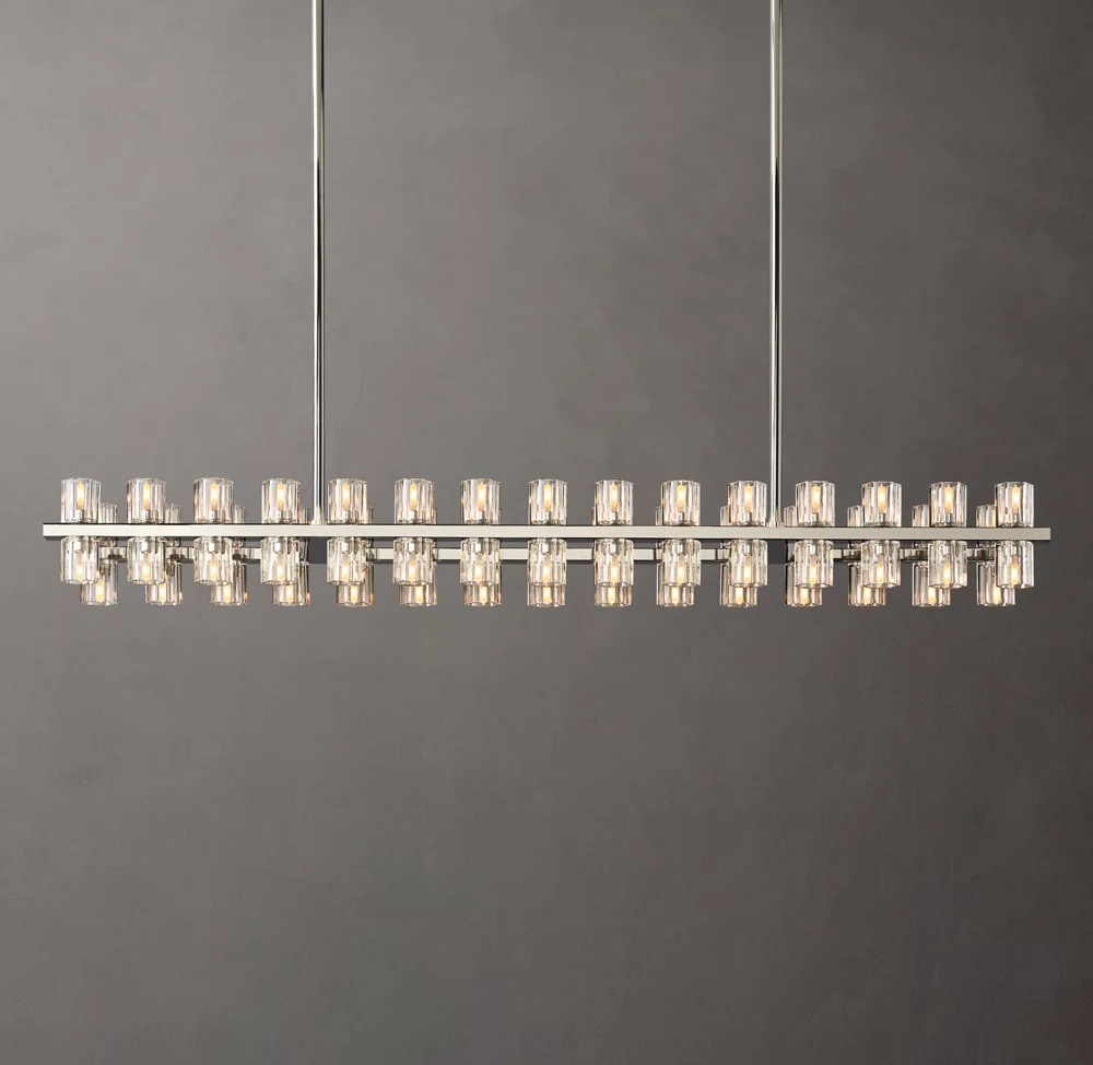 Arcachon Rectangular Chandelier L54