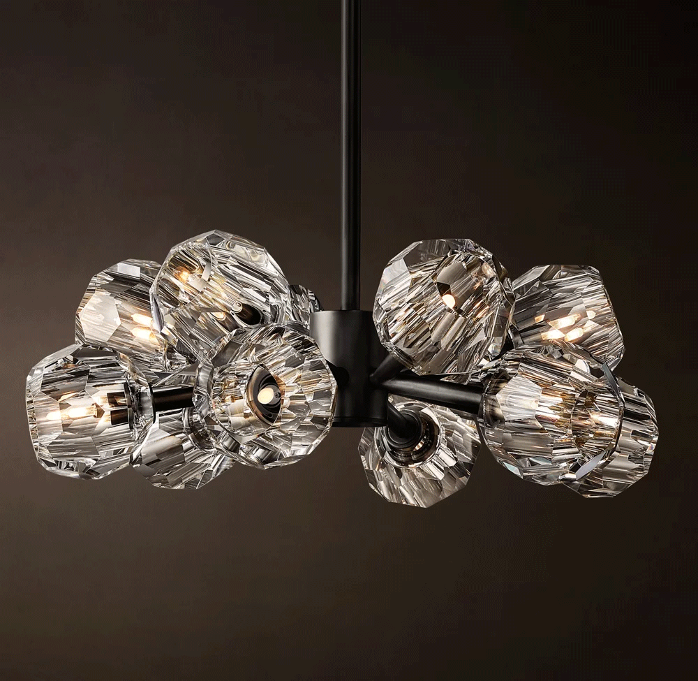 Boule Round Chandelier Dia. 24