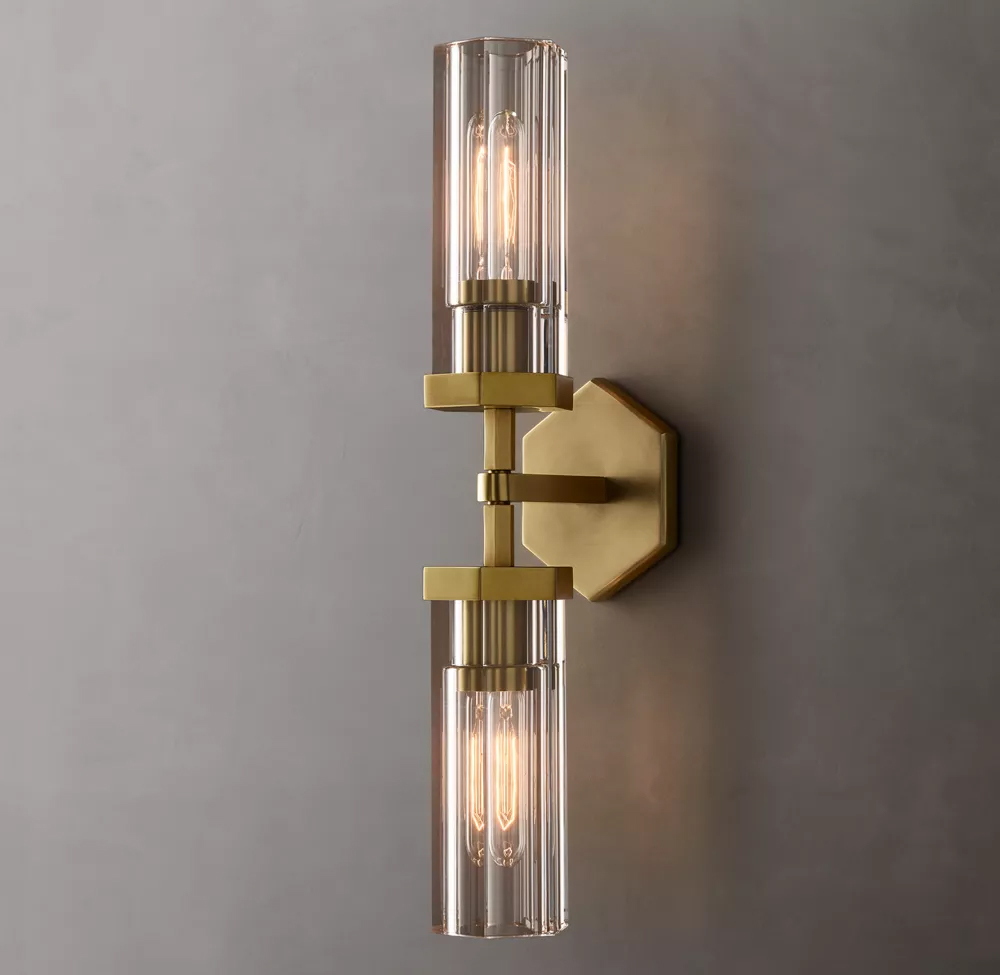Lambeth Hexagonal Linear Sconce H20
