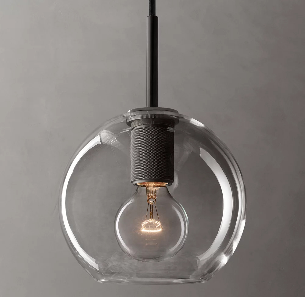 Utilitaire Globe Pendant Lamp Dia. 8