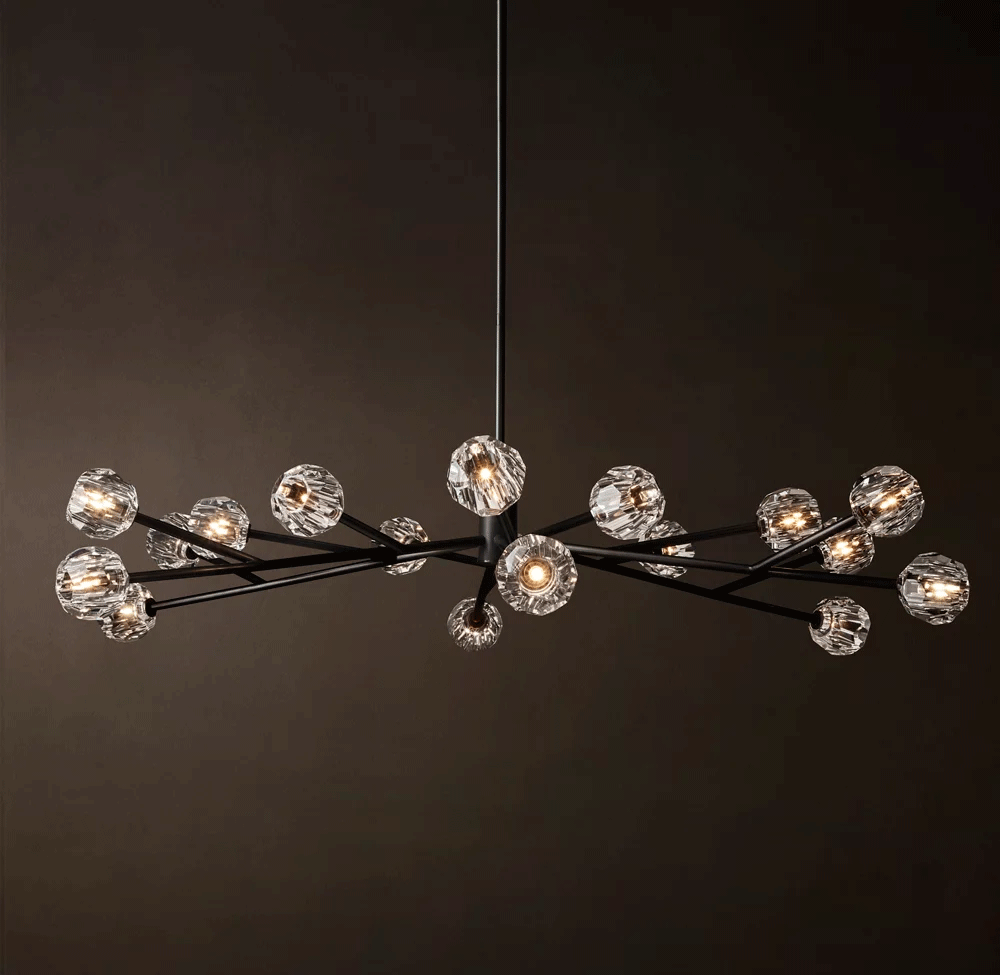 Boule Round Chandelier Dia. 24