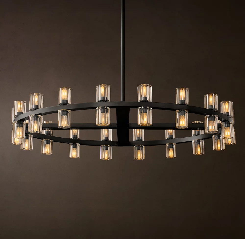 Arcachon Round Chandelier Dia. 36