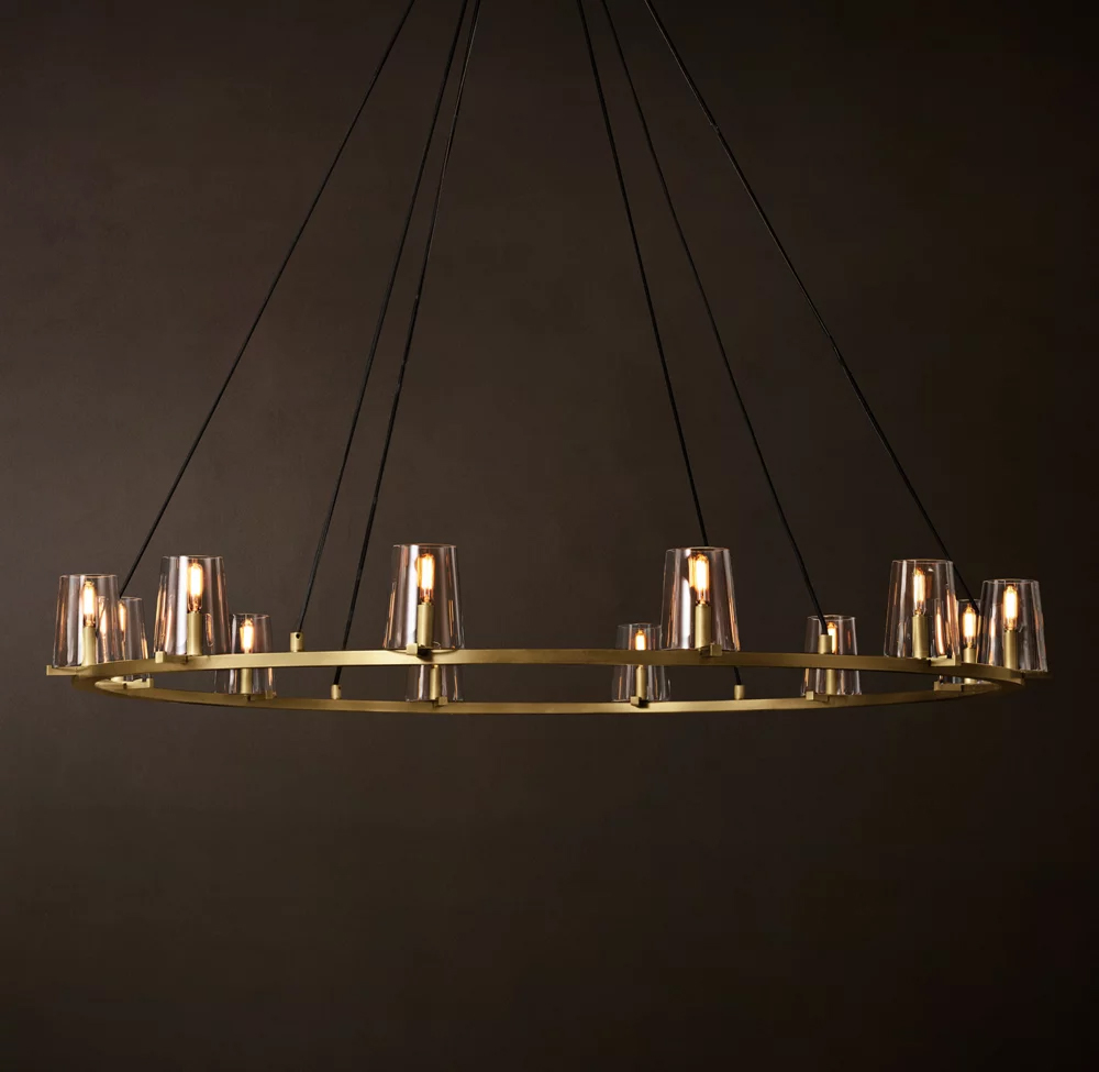 Pauillac Round Chandelier Dia. 36