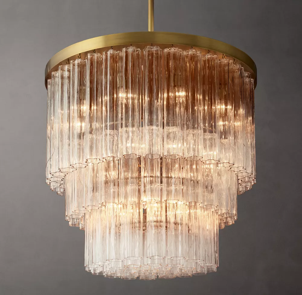Cielo 3-Tier Round Chandelier Dia. 36