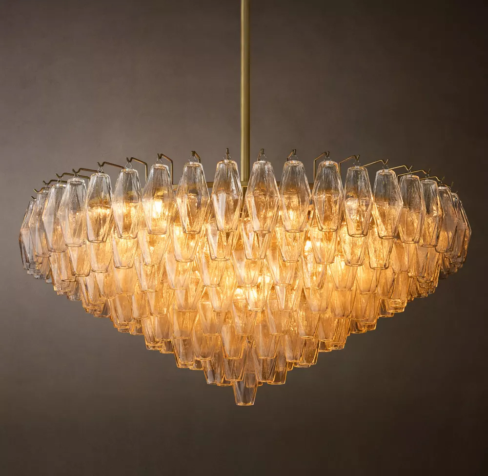 Chiara Tiered Round Chandelier Dia. 37